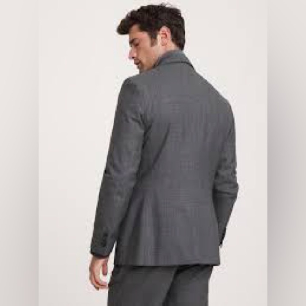 Men’s Banana Republic Slim Fit Classic Gray Blazer / Suit Jacket